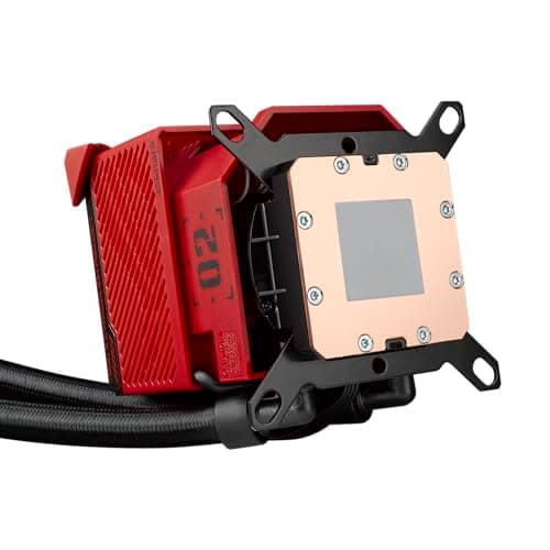 Asus ROG RYUJIN III Water 360mm ARGB EVA-02 EDITION 70.07 CFM Red / Black image
