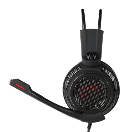 MSI DS502 Closed-Back Black / Red Headphones image