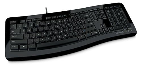 Microsoft 3TJ-00001 Wired Ergonomic Keyboard image
