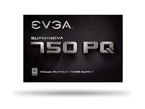 EVGA Supernova 750 PQ, 80+ Platinum 750W, Semi Modular, EVGA ECO Mode, 10 Year Warranty, Power Supply 210-PQ-0750-X1 image