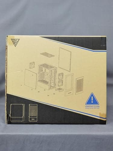 GAMDIAS TALOS E3 MESH ATX Mid Tower White Tempered Glass image