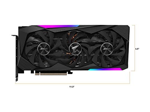 Gigabyte AORUS MASTER GeForce RTX 3070 8GB GDDR6 Black image