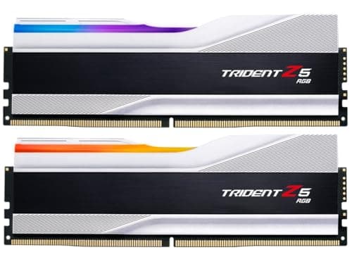 G.Skill Trident Z5 RGB 32GB (2x16GB) DDR5 6400 CL32 White image