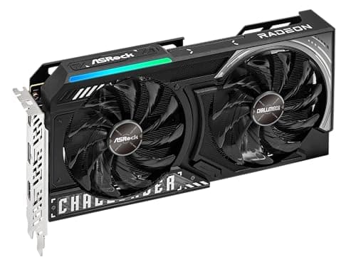 ASRock Challenger OC Radeon RX 9060 XT 16GB GDDR6 Black / Silver image