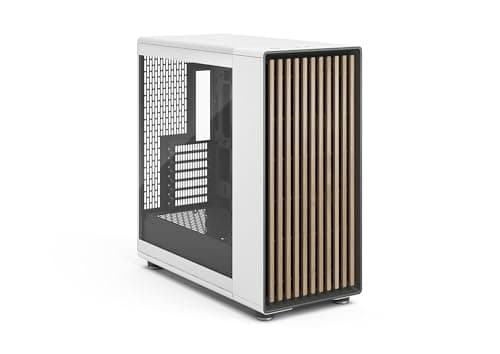 Fractal Design North XL RC ATX Full Tower Chalk White with Tempered Glass Side Panel and USB 3.2 Gen 2 Type-C / USB 3.2 Gen 1 Type-A image