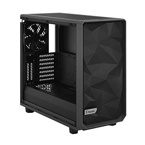 Fractal Design Meshify 2 ATX Mid Tower Gray Tinted Tempered Glass Side Panel USB 3.2 Gen 2 Type-C USB 3.2 Gen 1 Type-A image