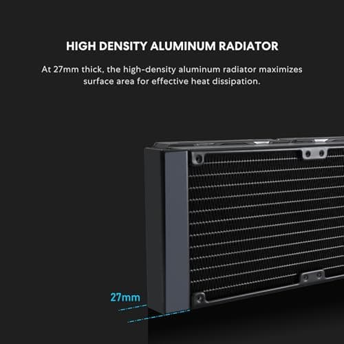 Lian Li Galahad II Lite RGB Water 360mm 79 CFM Black image