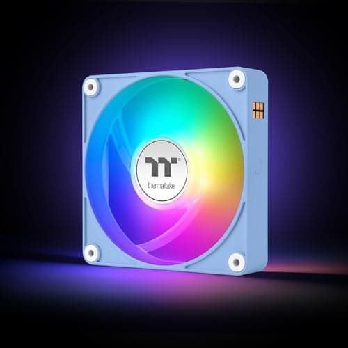 Thermaltake CT120 EX Reverse 120mm Blue ARGB PWM 3-Pack image