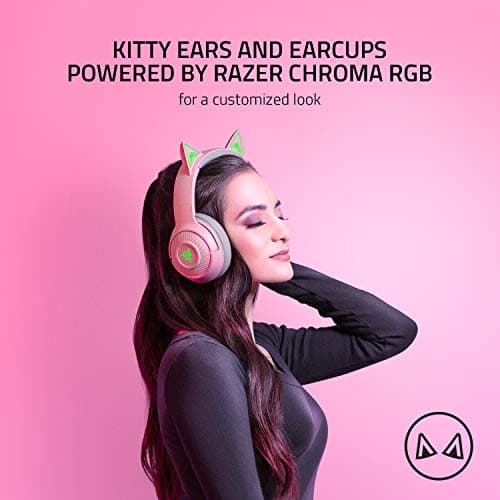 Razer Kraken BT Kitty Edition Closed Wireless Gaming Headset image