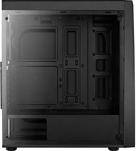 Aerocool Bolt ATX Mid Tower Tempered Glass with USB 3.2 Gen 1 Type-A and USB 2.0 Type-A, Dimensions: 410 x 194 x 444 image