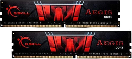 G.Skill Aegis Red / Black DDR4-3200 CL16 32GB (2x16GB) image