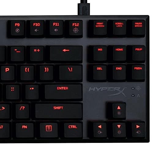 HP HyperX Alloy FPS RGB Wired Kailh Silver Speed Gaming Keyboard image