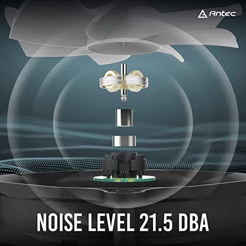 Antec F12 - High Performance with Low Noise Case Fan, Value Pack (120mm 3-pin 5 Packs) image