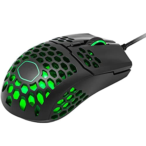 Cooler Master MM711 Matte Black Wired Optical Gaming Mouse image