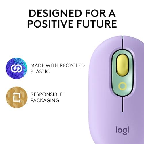 Logitech POP Daydream Bluetooth/Wireless Optical Mouse image