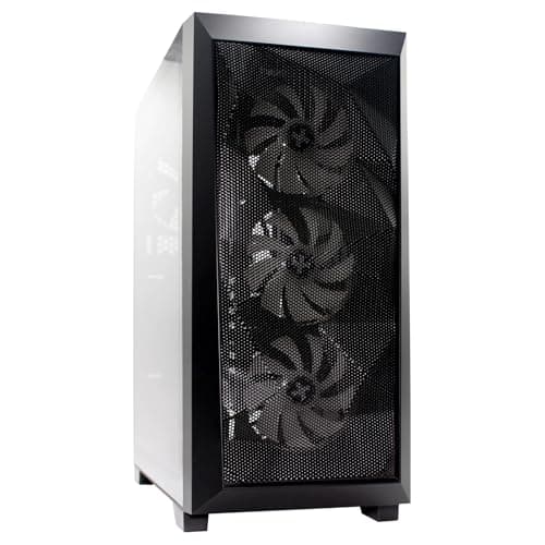 Xilence Xilent Breeze ATX Mid Tower Black with Tempered Glass Side Panel and USB 3.2 Gen 1 Type-A image