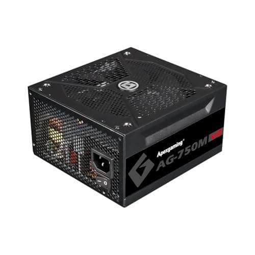 Apex AG-M Black 750W Fully Modular 80+ Gold Certified image