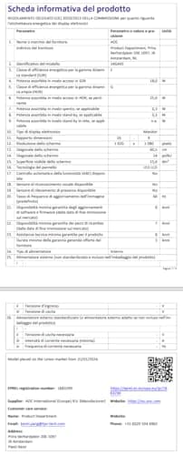 AOC 24G4XE 24" 1080p 180Hz IPS Monitor image