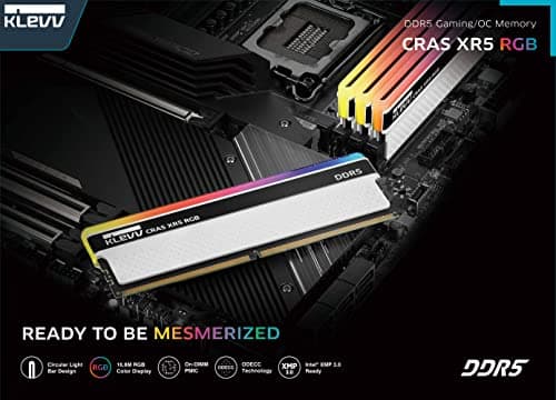 Klevv CRAS XR5 RGB White DDR5-7000 CL36 32GB (2x16GB) image