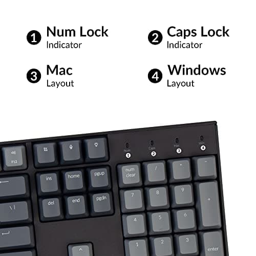 Keychron K10 Bluetooth/Wired Standard Keyboard image
