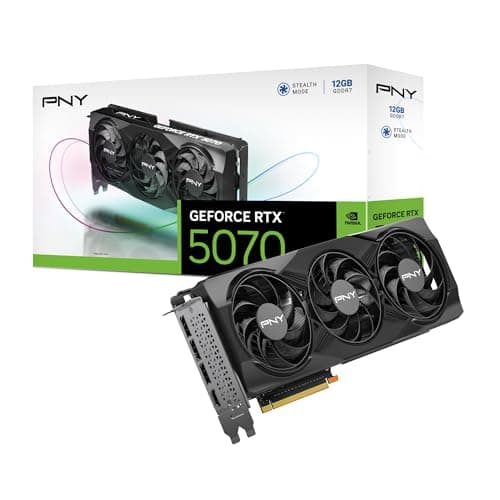 PNY Black GeForce RTX 5070 12GB GDDR7 image