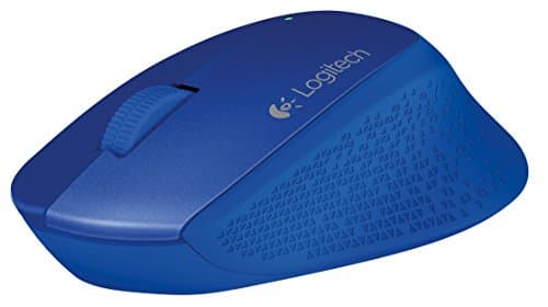Logitech M320 Optical Wireless Blue Mouse image