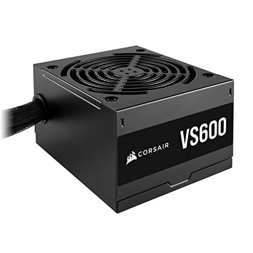 Corsair VS600 (2020) Black 600W Non-Modular 80+ Bronze Certified image