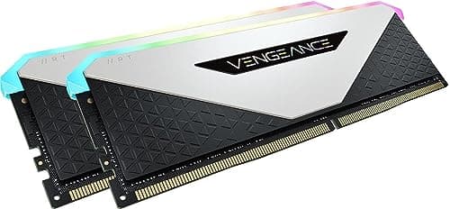 Corsair Vengeance RGB RT White / Black DDR4-3600 CL18 32GB (2x16GB) image