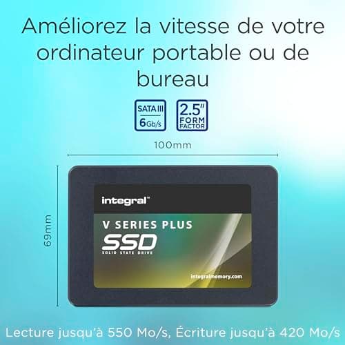 Integral V Series Plus 512GB 2.5" SSD SATA 6.0 Gb/s image