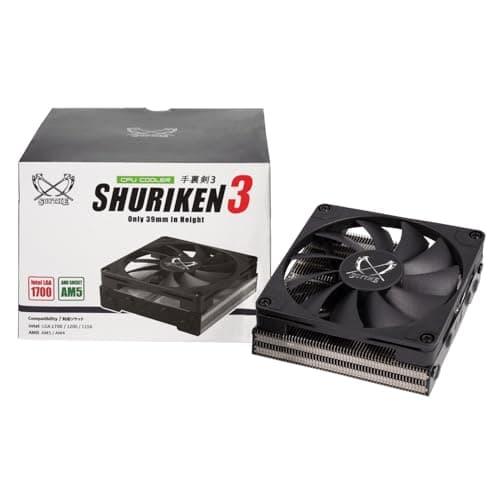 Scythe SHURIKEN 3 Air 39mm Black image