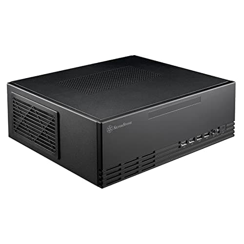 Silverstone MILO 11 Micro ATX Desktop Black / Silver with USB 3.2 Gen 1 Type-A and USB 2.0 Type-A main image