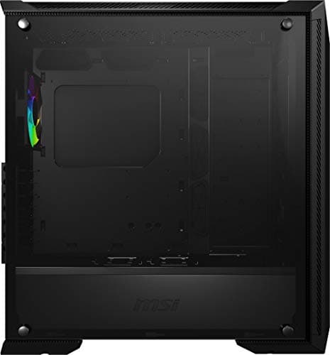 MSI MPG GUNGNIR 100 ATX Mid Tower Black Tempered Glass Side Panel image