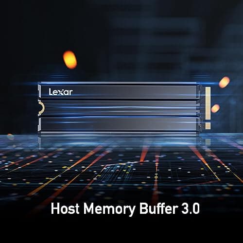 Lexar NM790 with Heatsink 2TB SSD M.2-2280 PCIe 4.0 x4 NVMe image