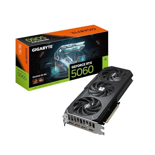 Gigabyte GAMING OC GeForce RTX 5060 8GB GDDR7 Black image