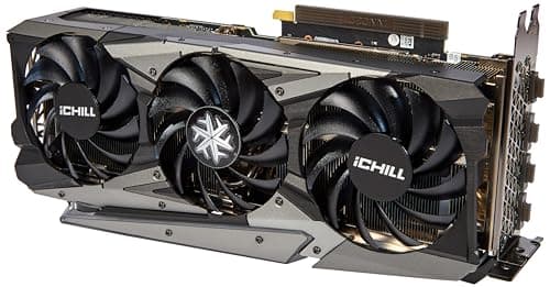 Inno3D iChill X4 GeForce RTX 3080 12GB LHR 12GB GDDR6X Black / Silver image