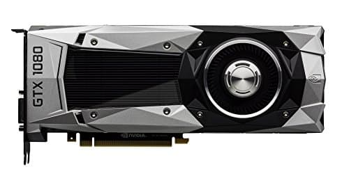NVIDIA Founders Edition GeForce GTX 1080 8GB GDDR5X Black / Silver image