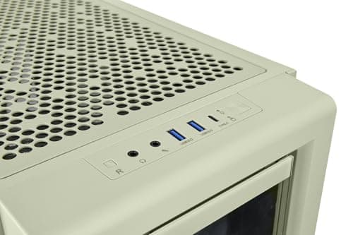 Thermaltake Ceres 350 MX ATX Mid Tower Green with Tempered Glass Side Panel and USB 3.2 Gen 2 Type-C, USB 3.2 Gen 1 Type-A image