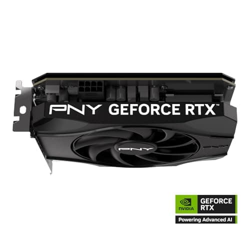 PNY GeForce RTX 5050 8GB GDDR6 Black Single Fan image