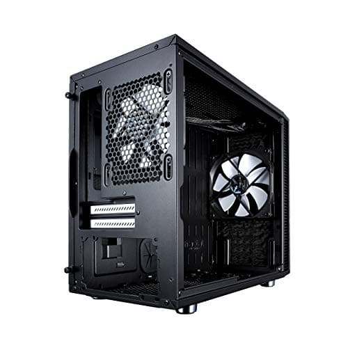 Fractal Design Define Nano S Mini-ITX Desktop Black with Acrylic Side Panel and USB 3.2 Gen 1 Type-A image