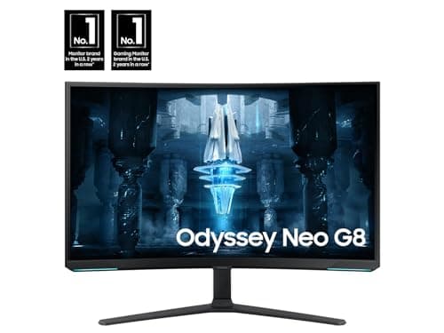 Samsung Odyssey Neo G8 32" 4K 240Hz VA Curved Monitor image