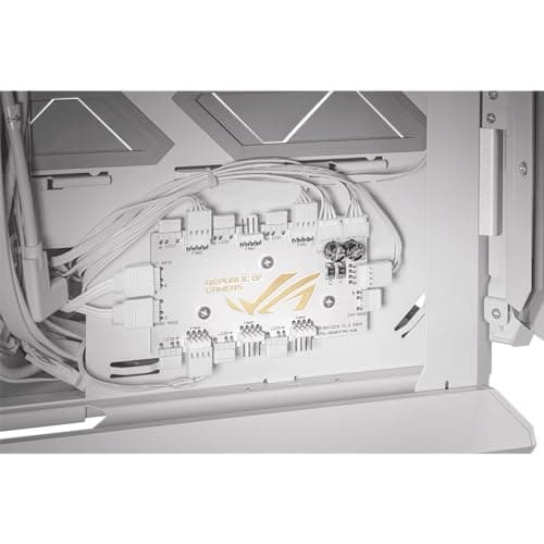  ASUS ROG Hyperion GR701 Tempered Glass eATX Full Tower Computer Case - White image
