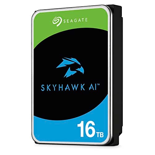 Seagate SkyHawk AI 16TB 3.5" HDD 7200RPM SATA 6.0 Gb/s image