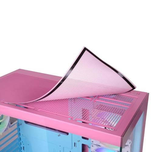 Thermaltake View 270 Plus ATX Mid Tower Pink / Blue Tempered Glass ARGB image