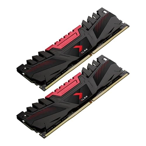PNY XLR8 Gaming Black / Red DDR4-3200 CL16 16GB (2x8GB) image