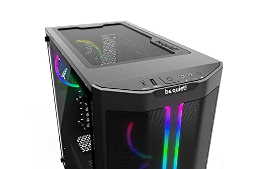 be quiet! Pure Base 500 FX ATX Mid Tower Black Tempered Glass Side Panel image