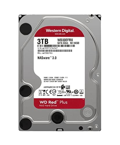 Western Digital Red 3 TB 3.5" HDD 5400 RPM SATA 6.0 Gb/s Internal image