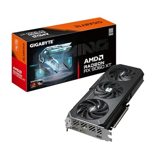Gigabyte Radeon RX 9060 XT GAMING 8GB GDDR6 Black main image