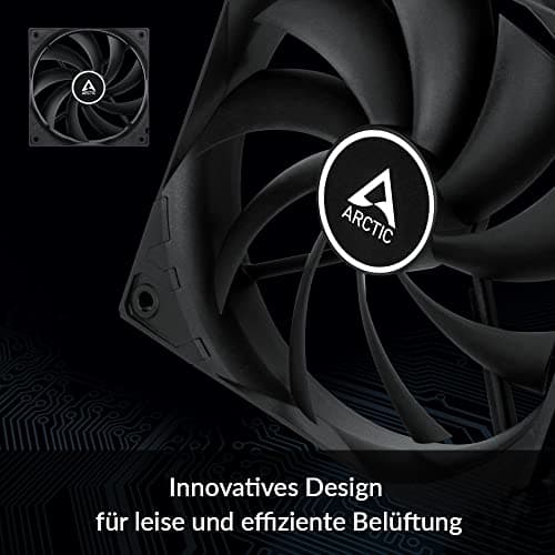 ARCTIC F12 120mm 53 CFM Black 1-Pack image
