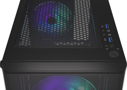 ENDORFY Ventum 200 ARGB ATX Mid Tower Black Tempered Glass Side Panel image