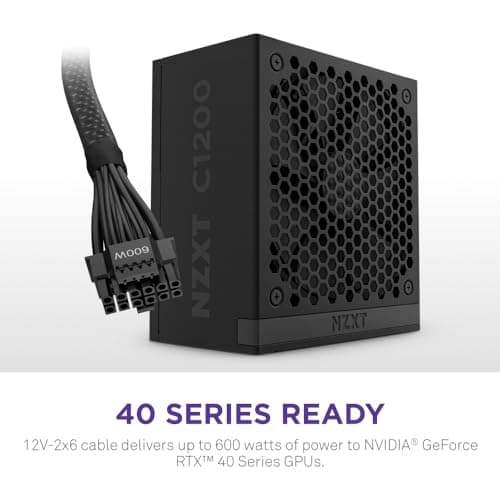 NZXT C1200 (2024) Black 1200W Fully Modular 80+ Gold image